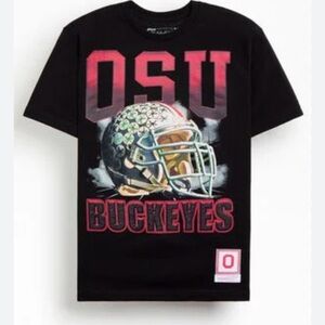 Mitchell & Ness OSU Buckeyes Helmet T-Shirt